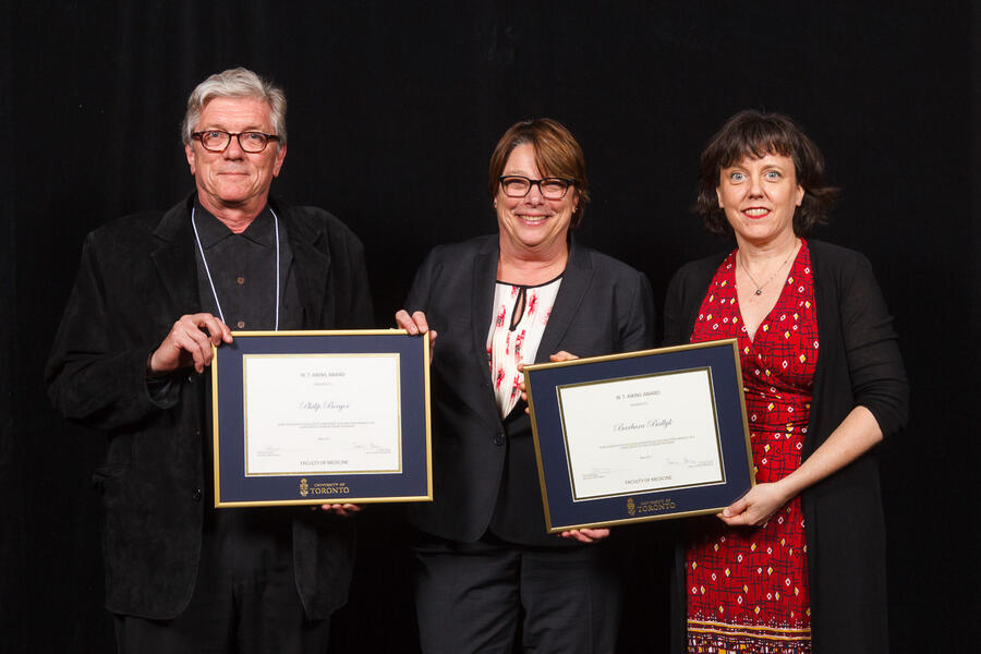 Professors Philip Berger and Barbara Ballyk