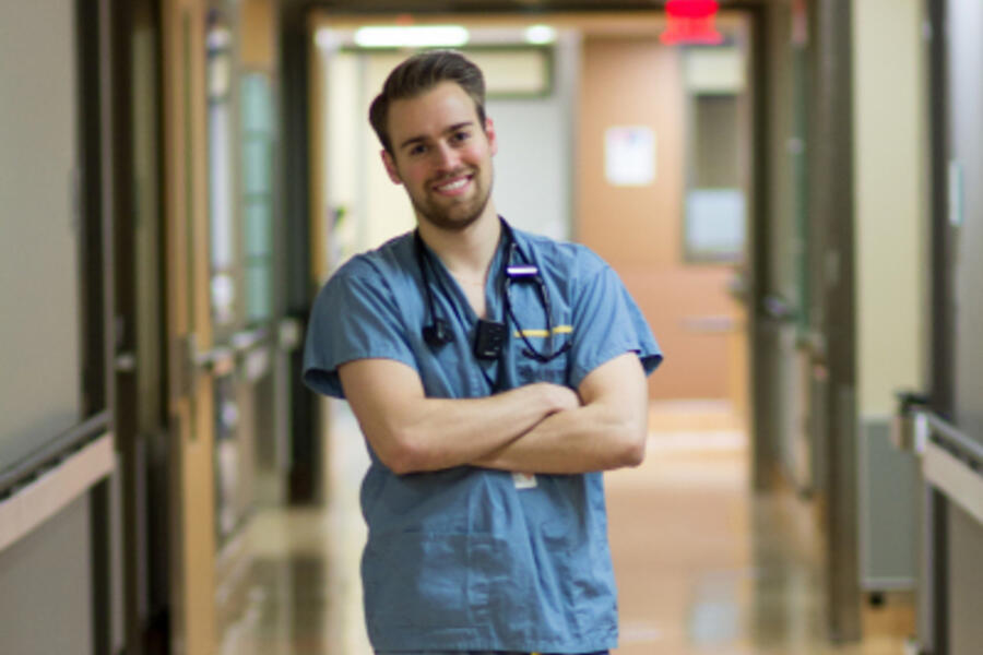 David Scholl, 3rd year clinical clerk 