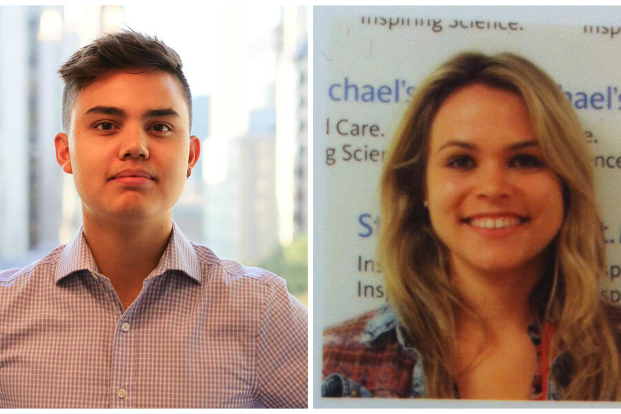 U OF T MEDICAL STUDENTS BENJAMIN CHIN-YEE AND ATARA MESSINGER