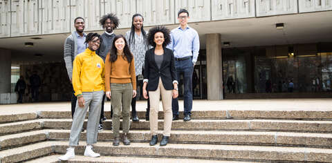 Members of the Black Medical Student Association