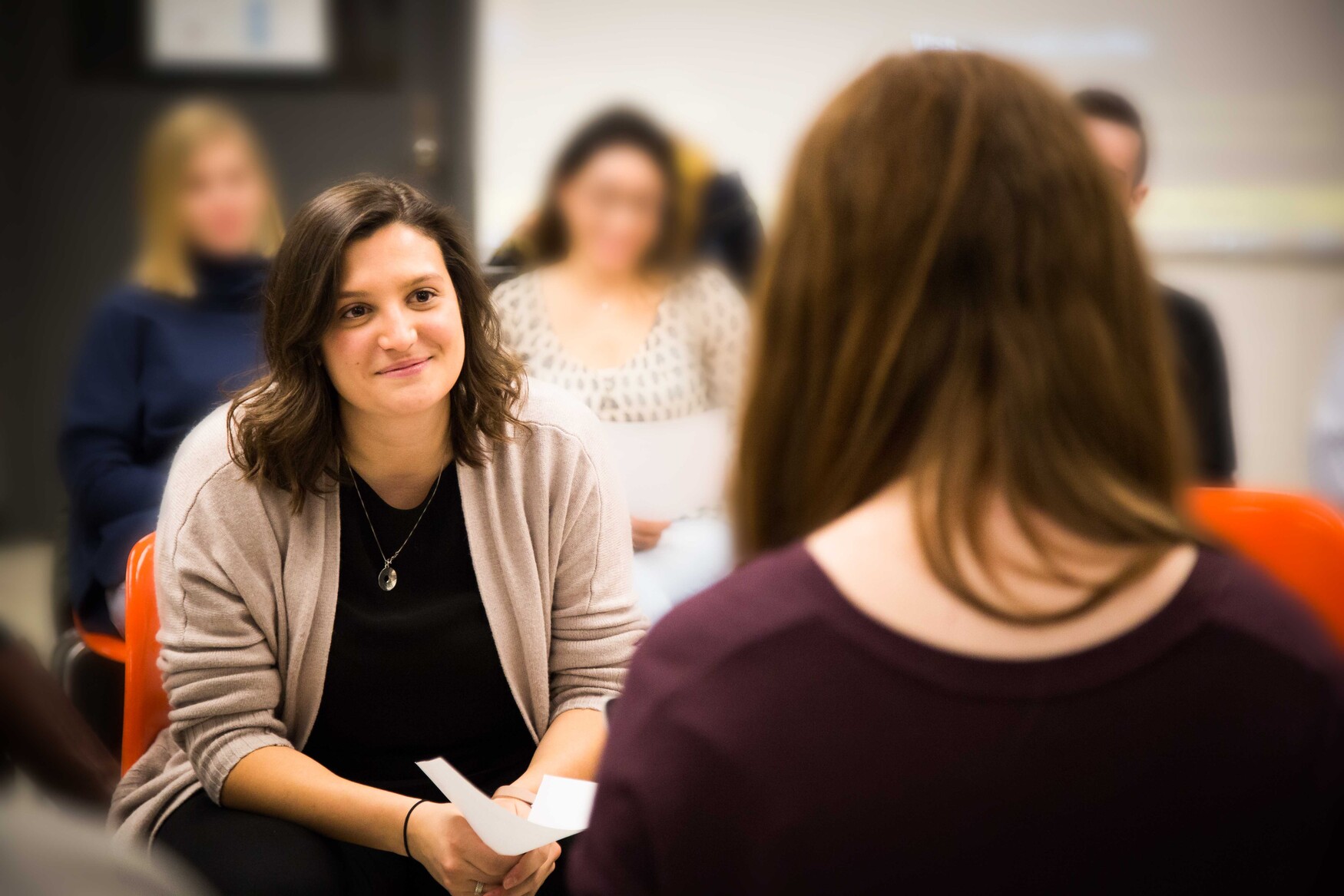 MD Student Eliza Pope participates in a deteriorating patient simulation